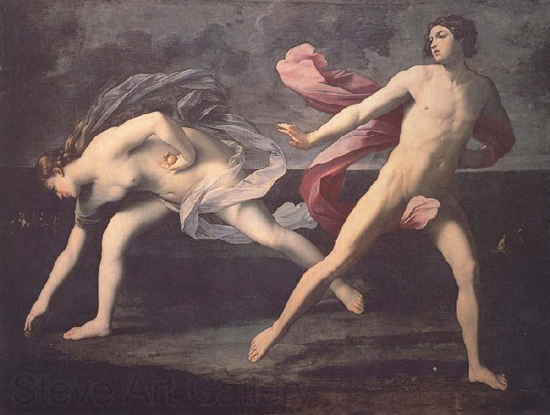 RENI, Guido Atalanta and Hippomenes Norge oil painting art
